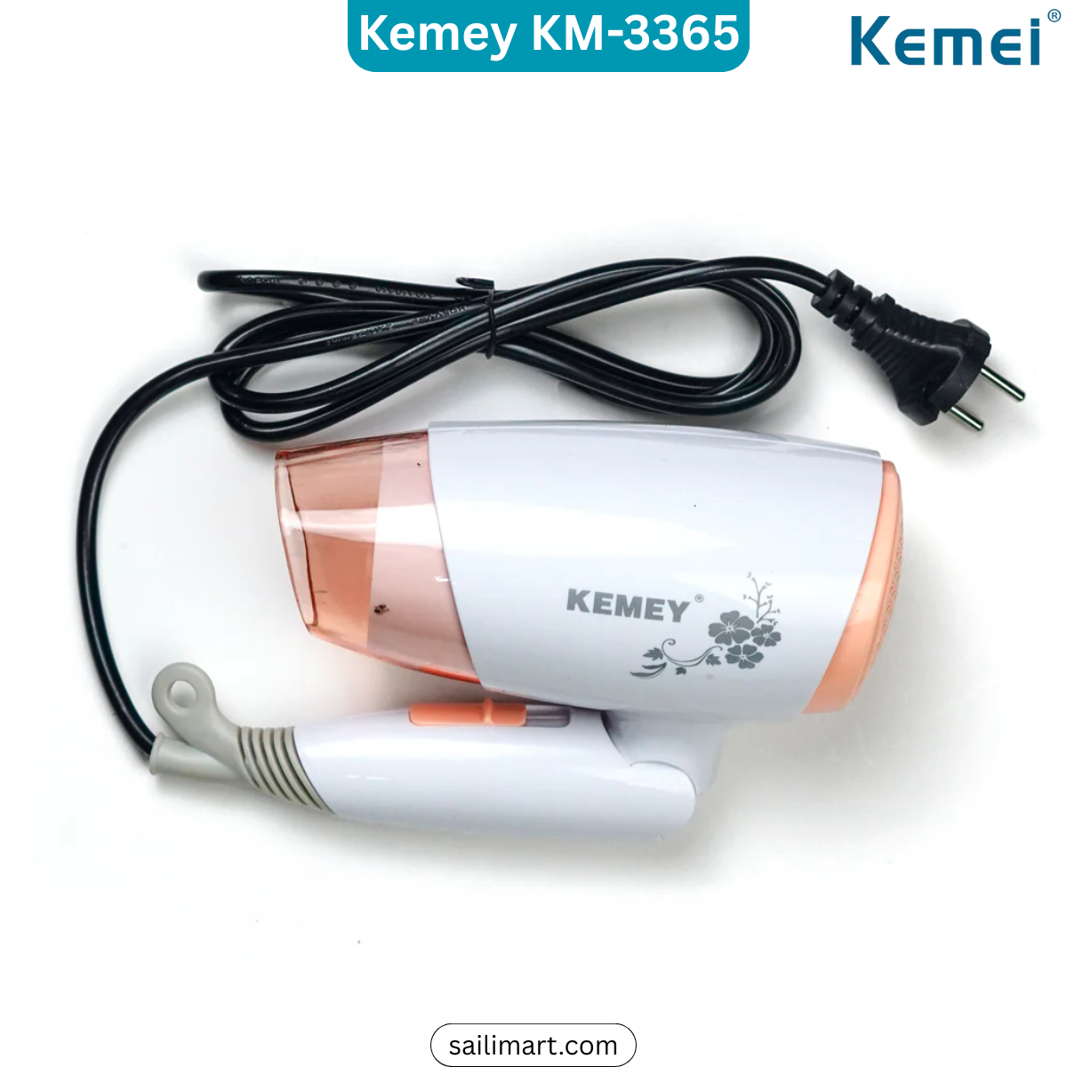 Kemey KM-3365 Hair Dryer 1800W