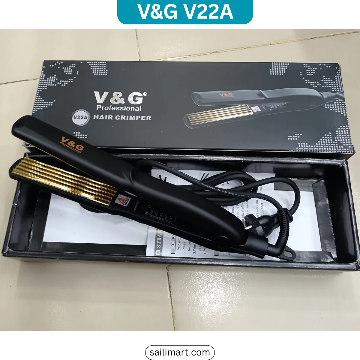 V&G V22A Hair Crimper in Bangladesh