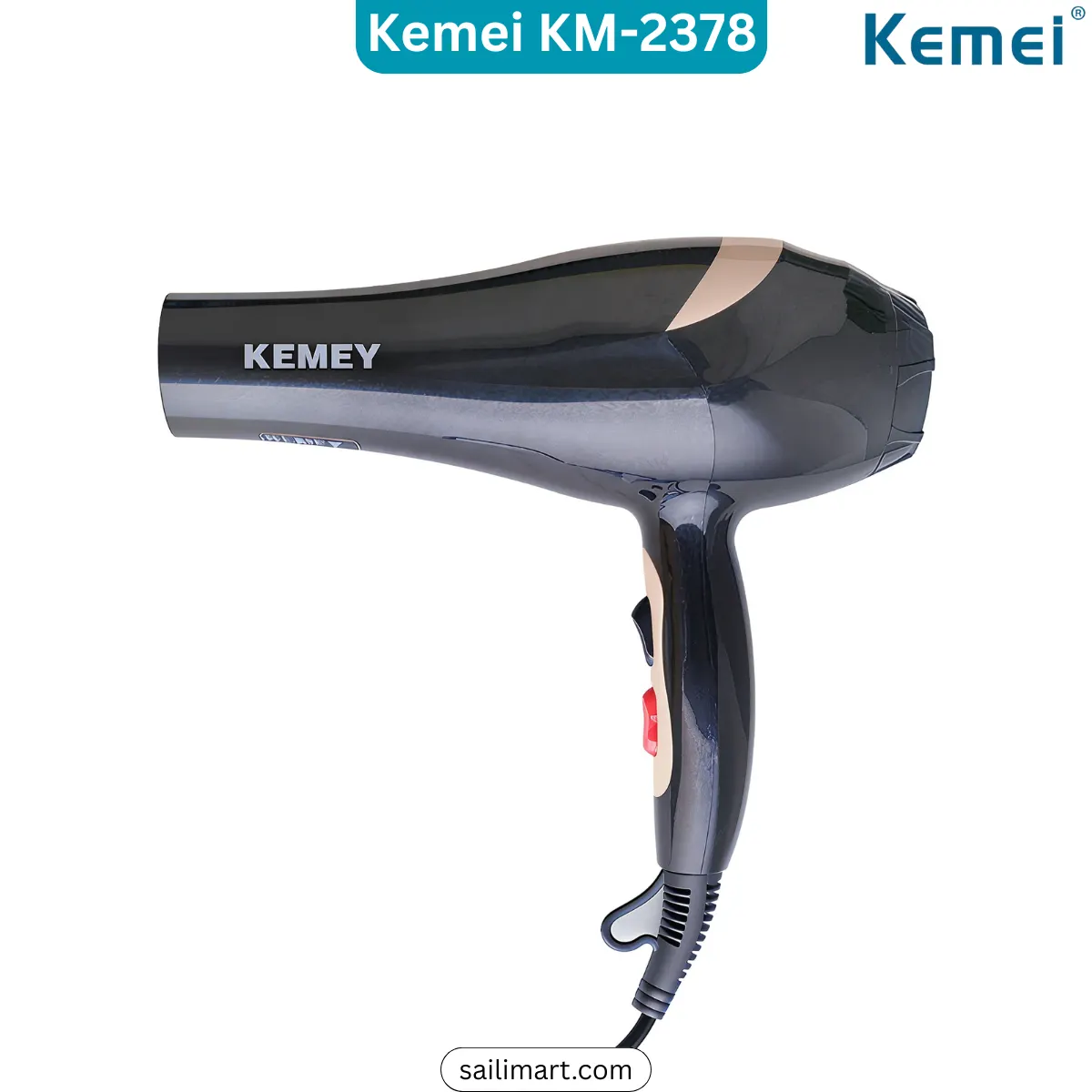 Kemey KM-2378 Professional Hair Dryer 3000W