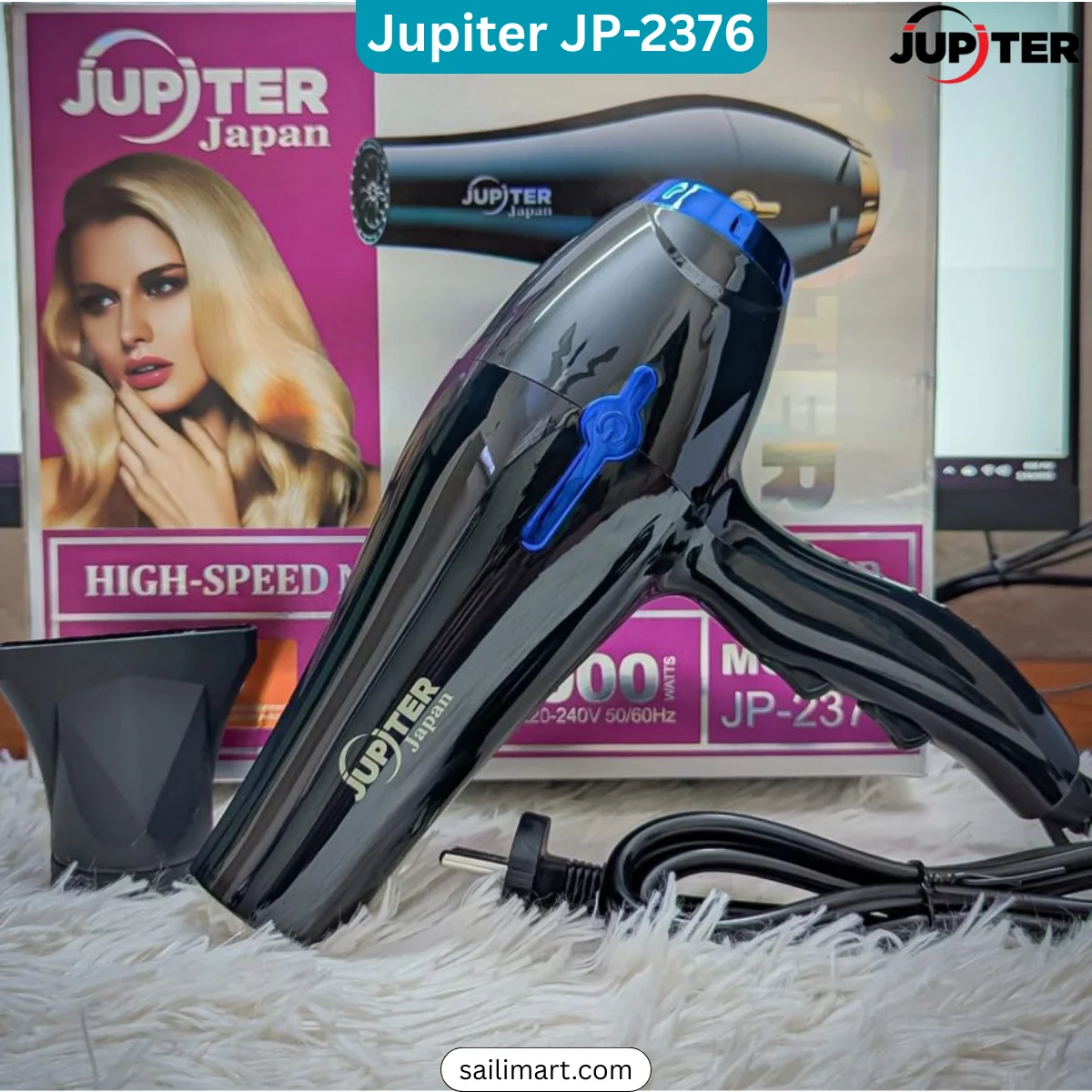 Jupiter JP-2376 Hair Dryer in Bangladesh