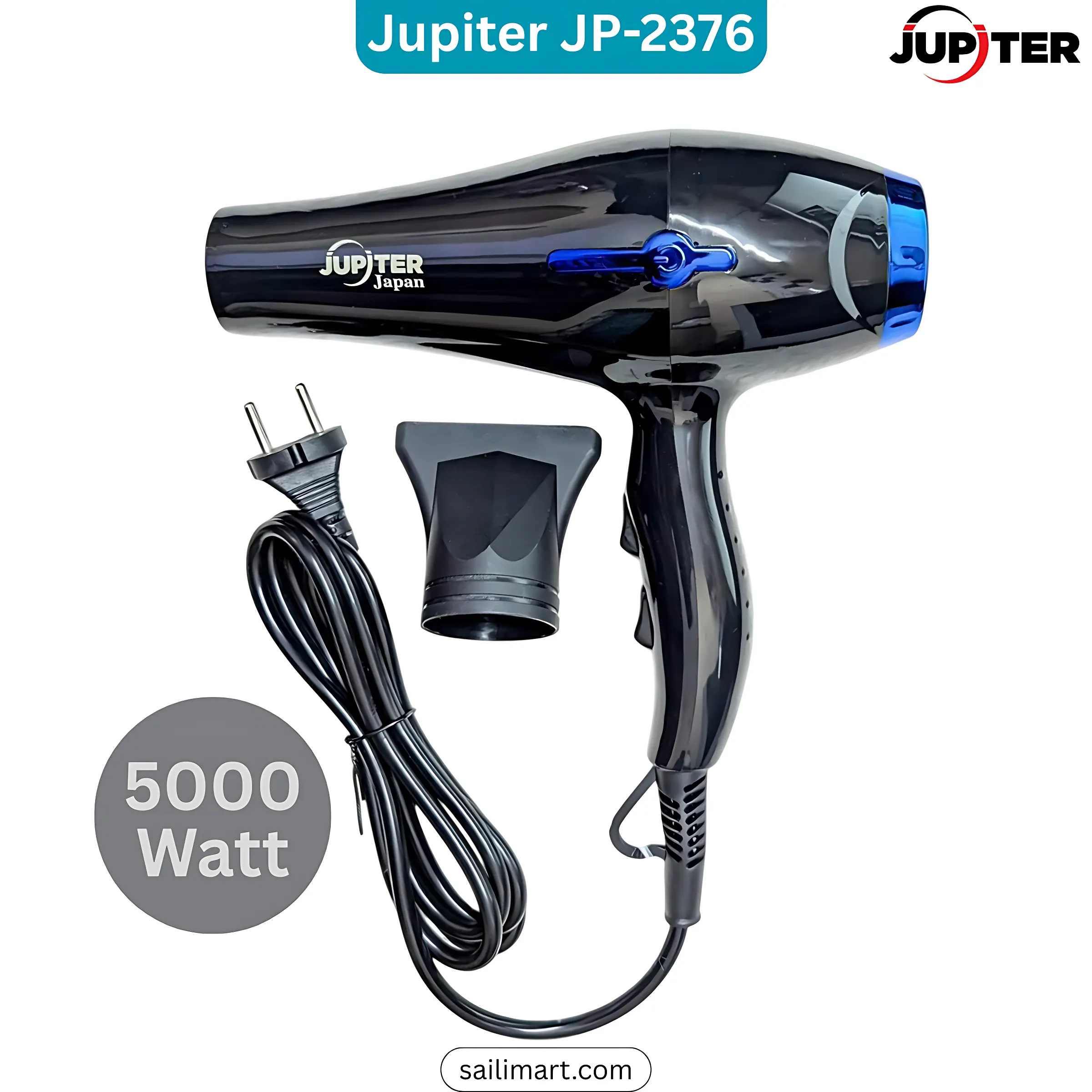 Jupiter JP-2376 Professional Hair Dryer 5000W