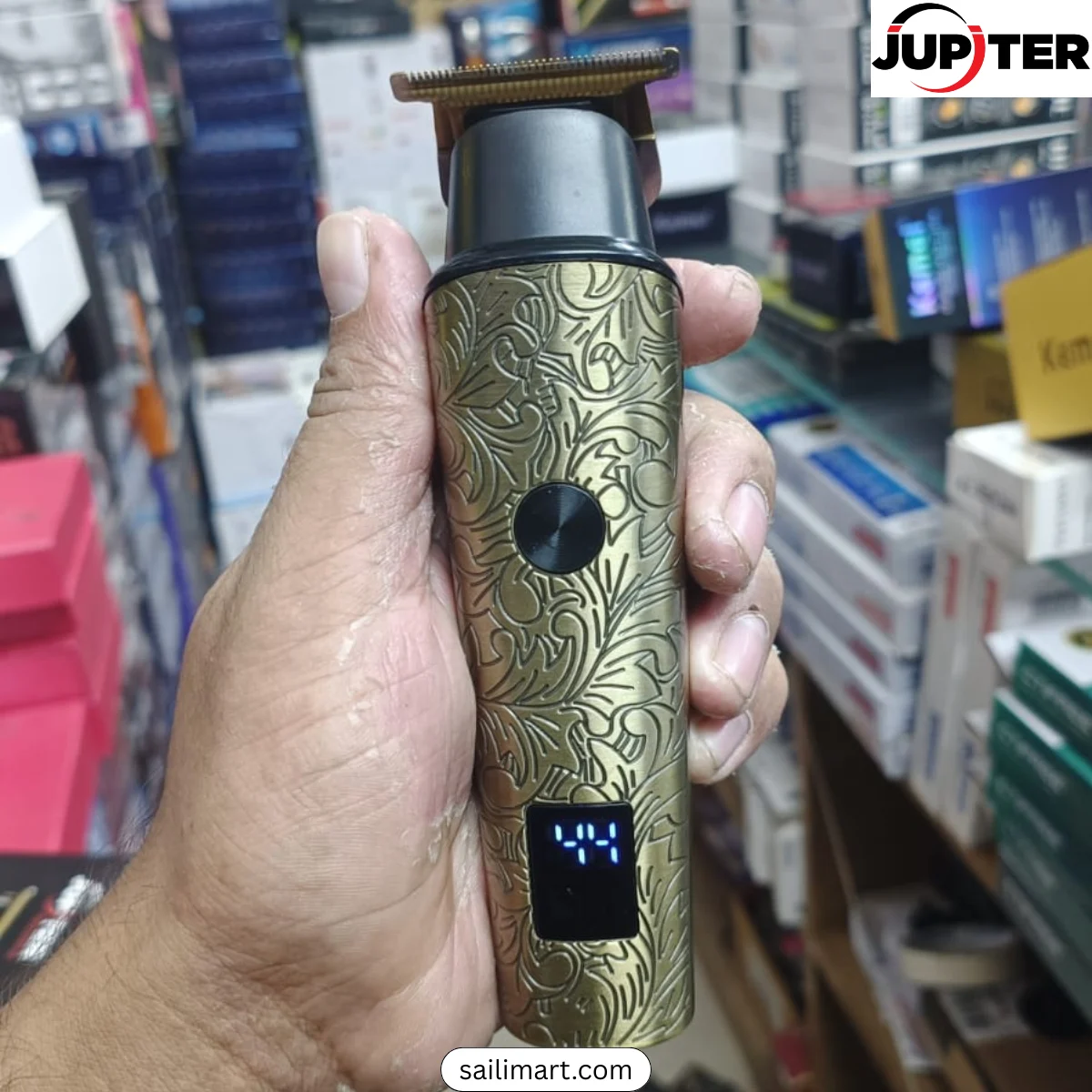 Jupiter JP-940 Rechargeable Metal Body Trimmer