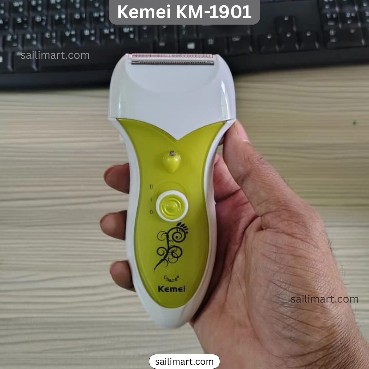 Kemei KM-1901 2-in-1 Women’s Epilator & Electric Shaver at the best price in Bangladesh