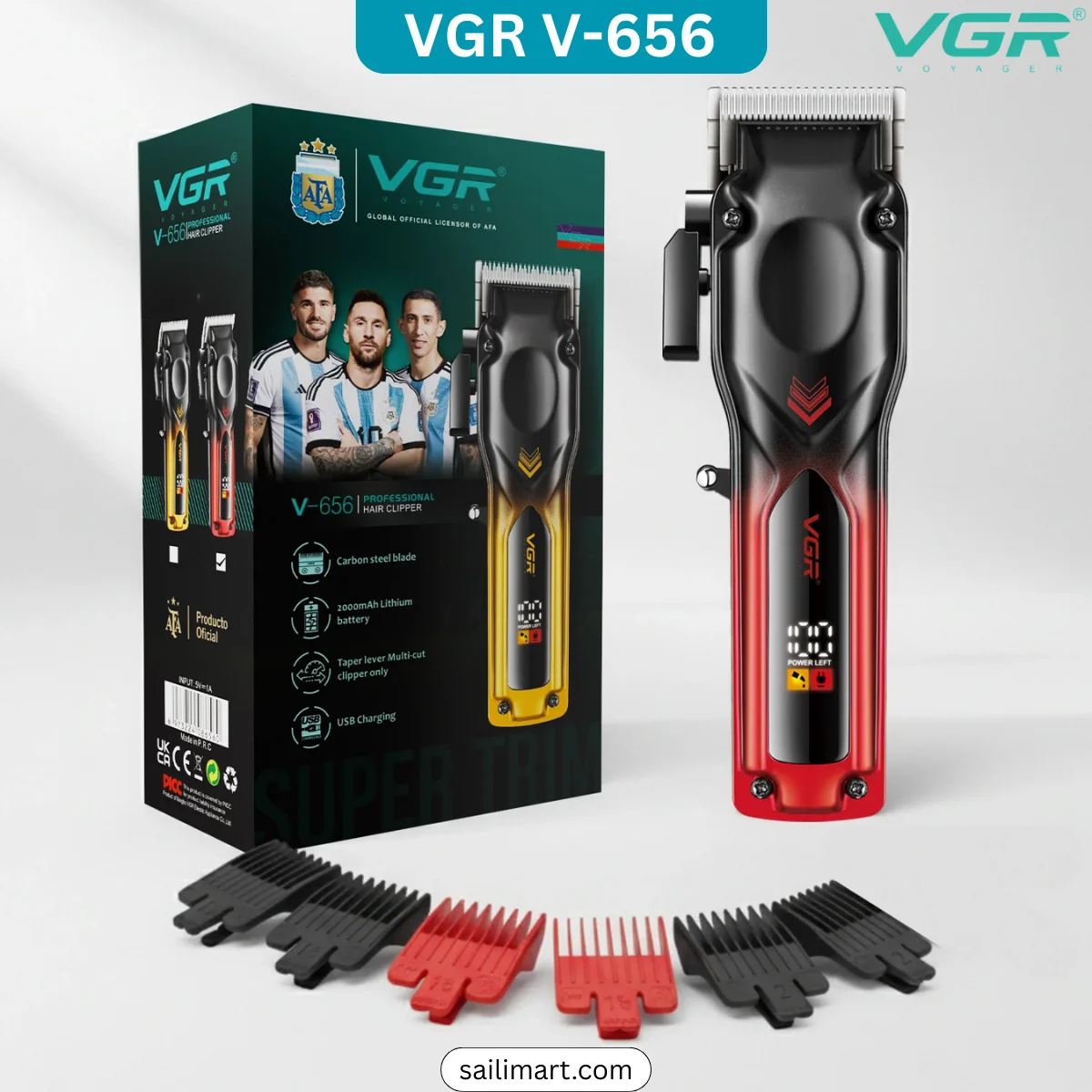VGR V-656 Professional Corded & Cordless Trimmer