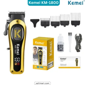 Kemei KM-1800 Professional Hair Clipper for Men