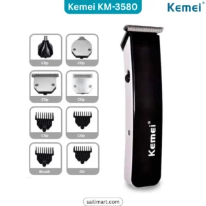 Kemei KM-3580 4 in 1 Grooming Kit for Men