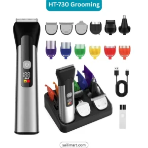 TUOSEDA HT-730 15-in-1 Waterproof Men’s Grooming Kit