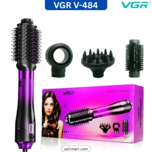 VGR V-484 (4-in-1) Hot Air Brush Styler