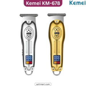 Kemei KM-678 Cordless Beard Trimmer best price in Bangladesh