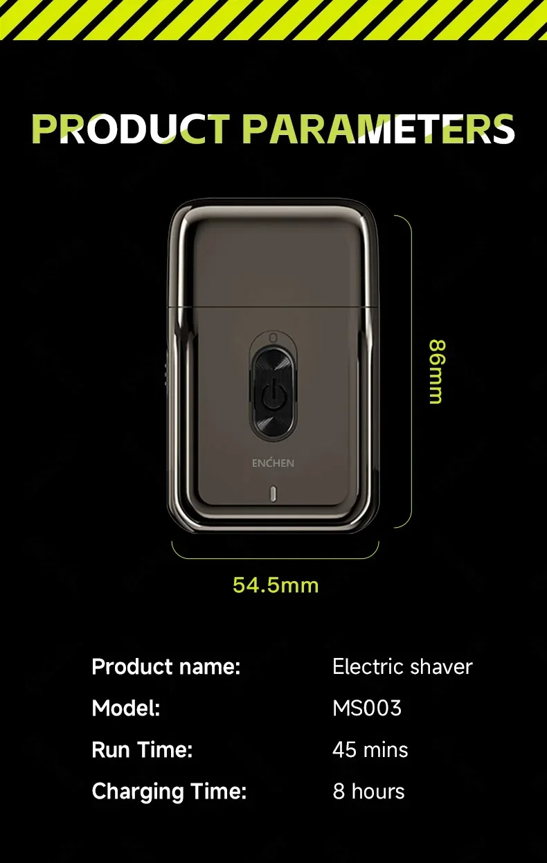 ENCHEN MS003 Mini Portable Foil Shaver