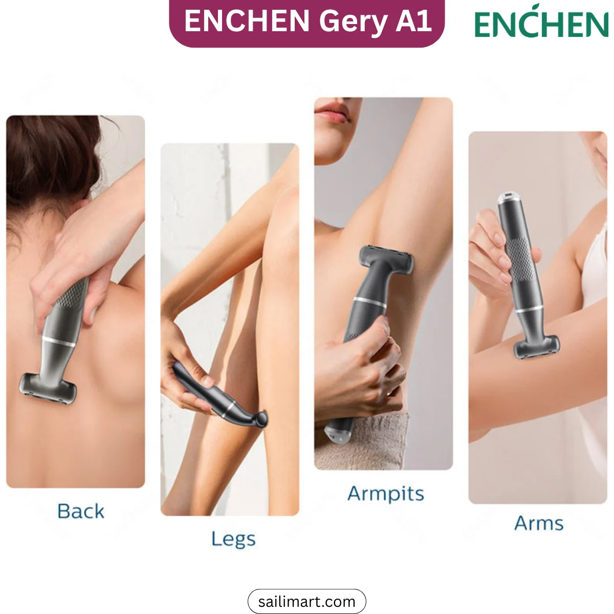 ENCHEN A1 3-in-1 Electric Body Shaver in Bangladesh