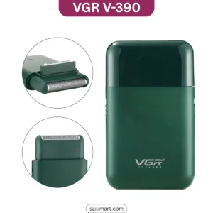 VGR V-390 Foil Shaver – Pocket Size Rechargeable Travel Shaver