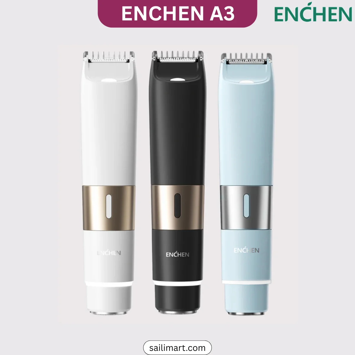 ENCHEN A3 2-in-1 Electric Shaver & Body Trimmer