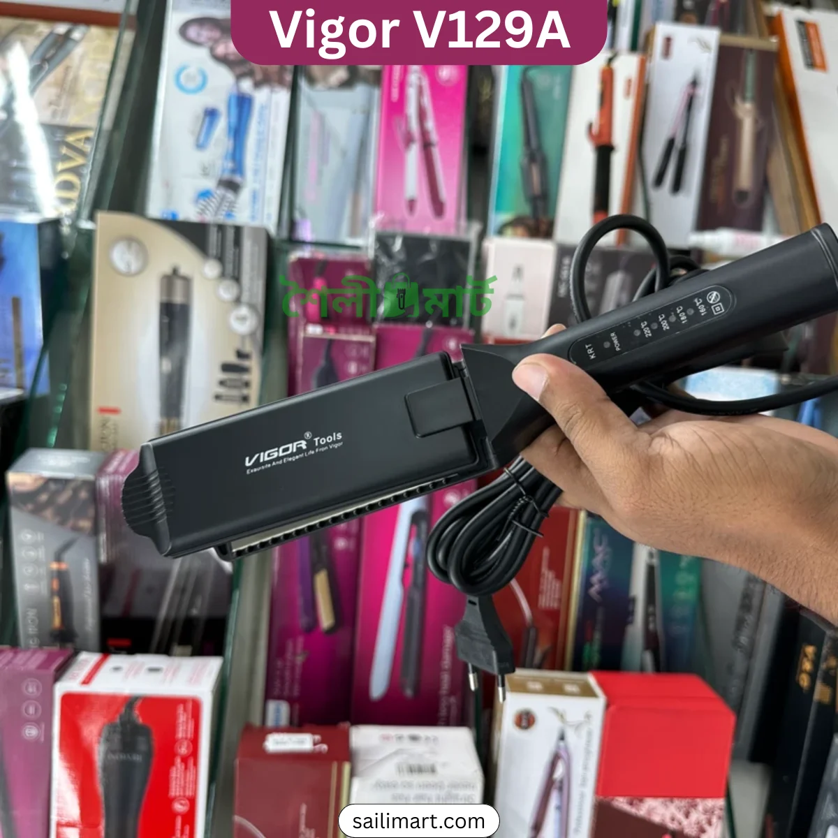 Vigor V129A Professional Hairstyling Iron