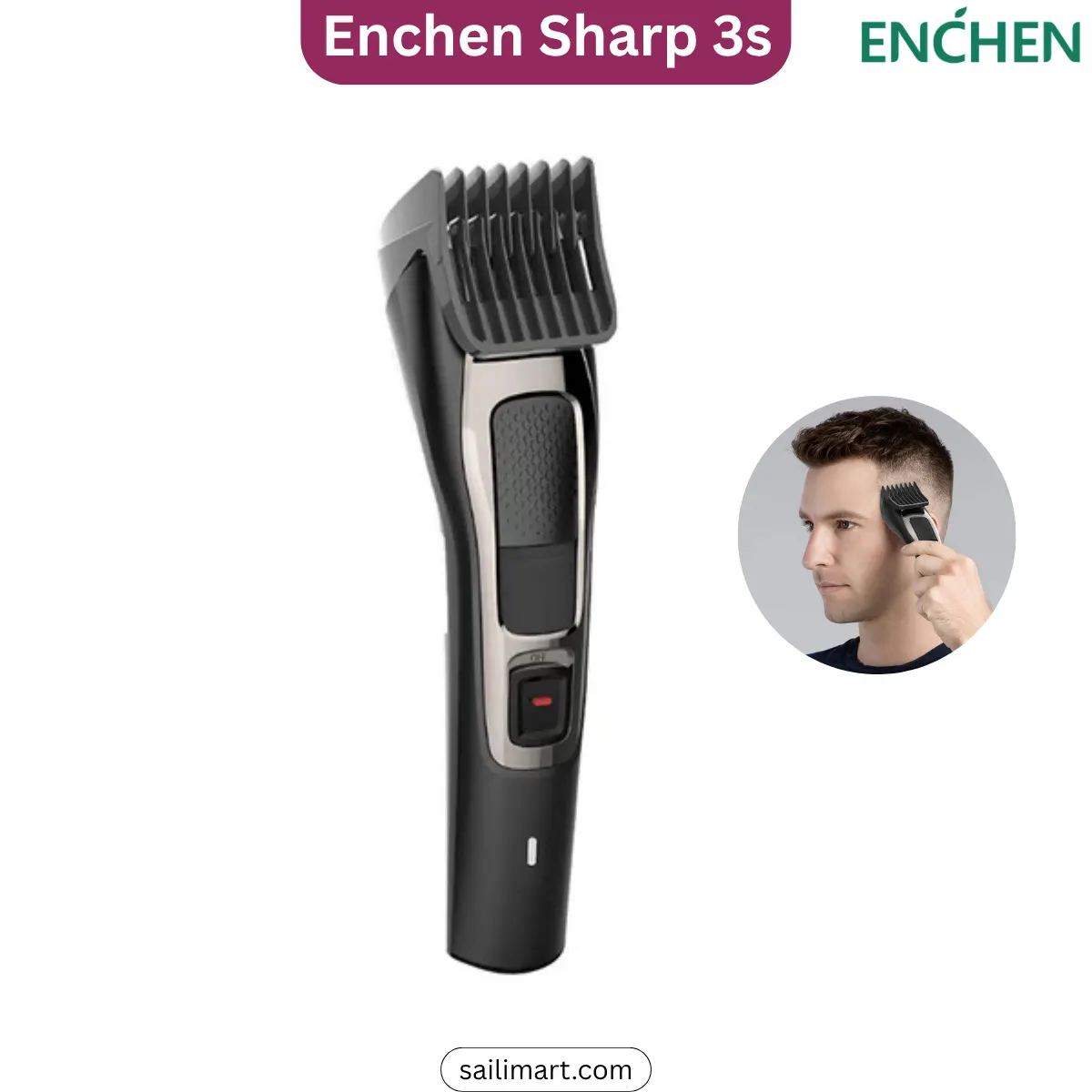 ENCHEN Sharp 3S Hair Trimmer for Men Best price in Bangladesh