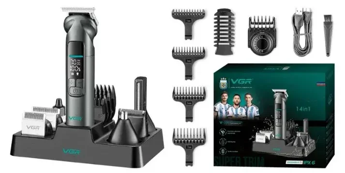 VGR V-096 14-in-1 Professional Grooming Kit