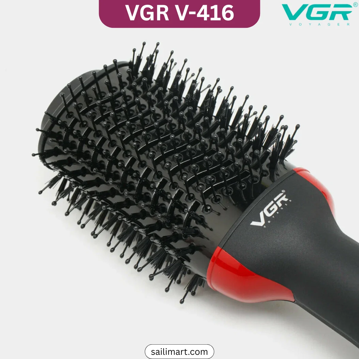 VGR V-416 2-in-1 Hot Air Brush & Hair Dryer