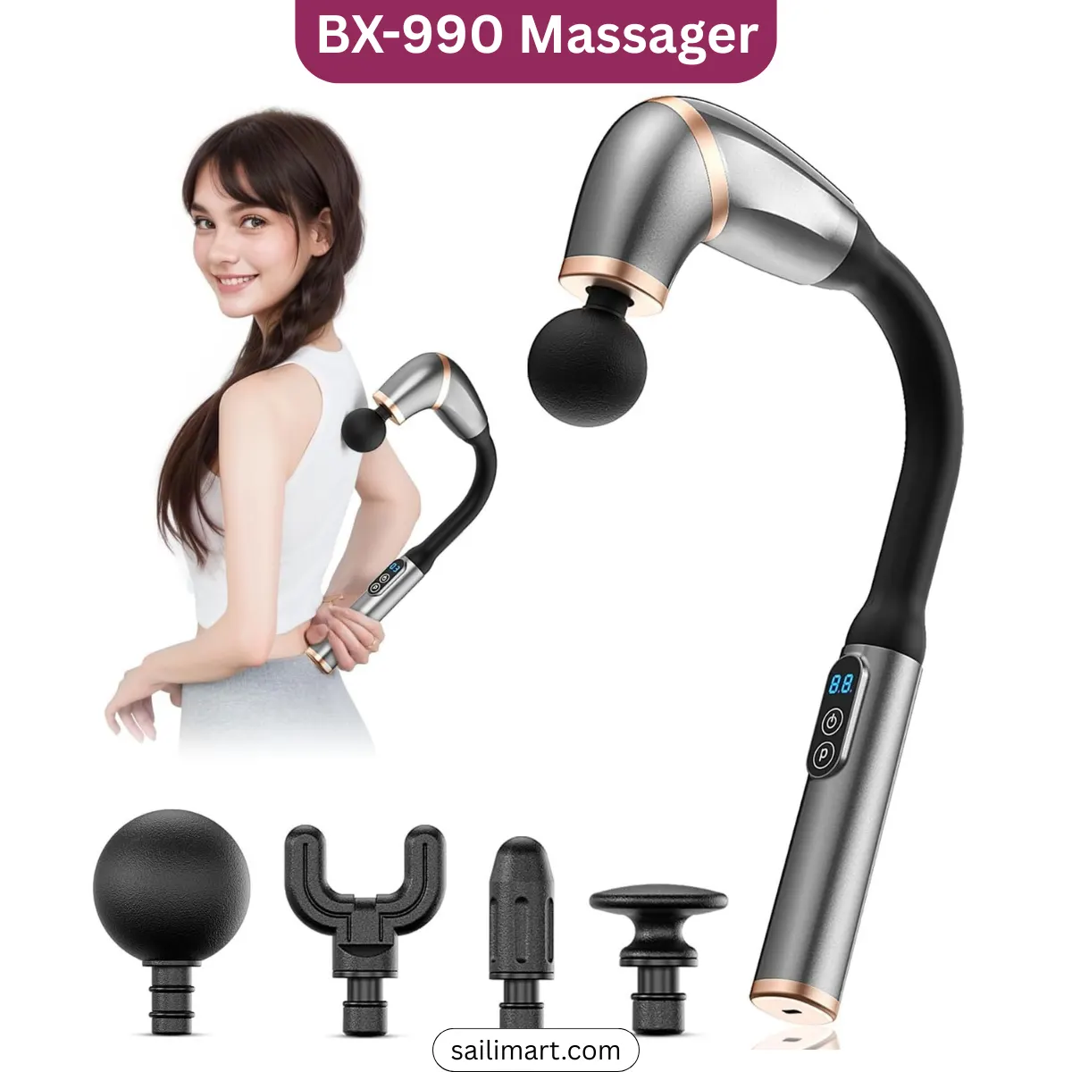 BX-990 Deep Rolling Massager price in Bangladesh