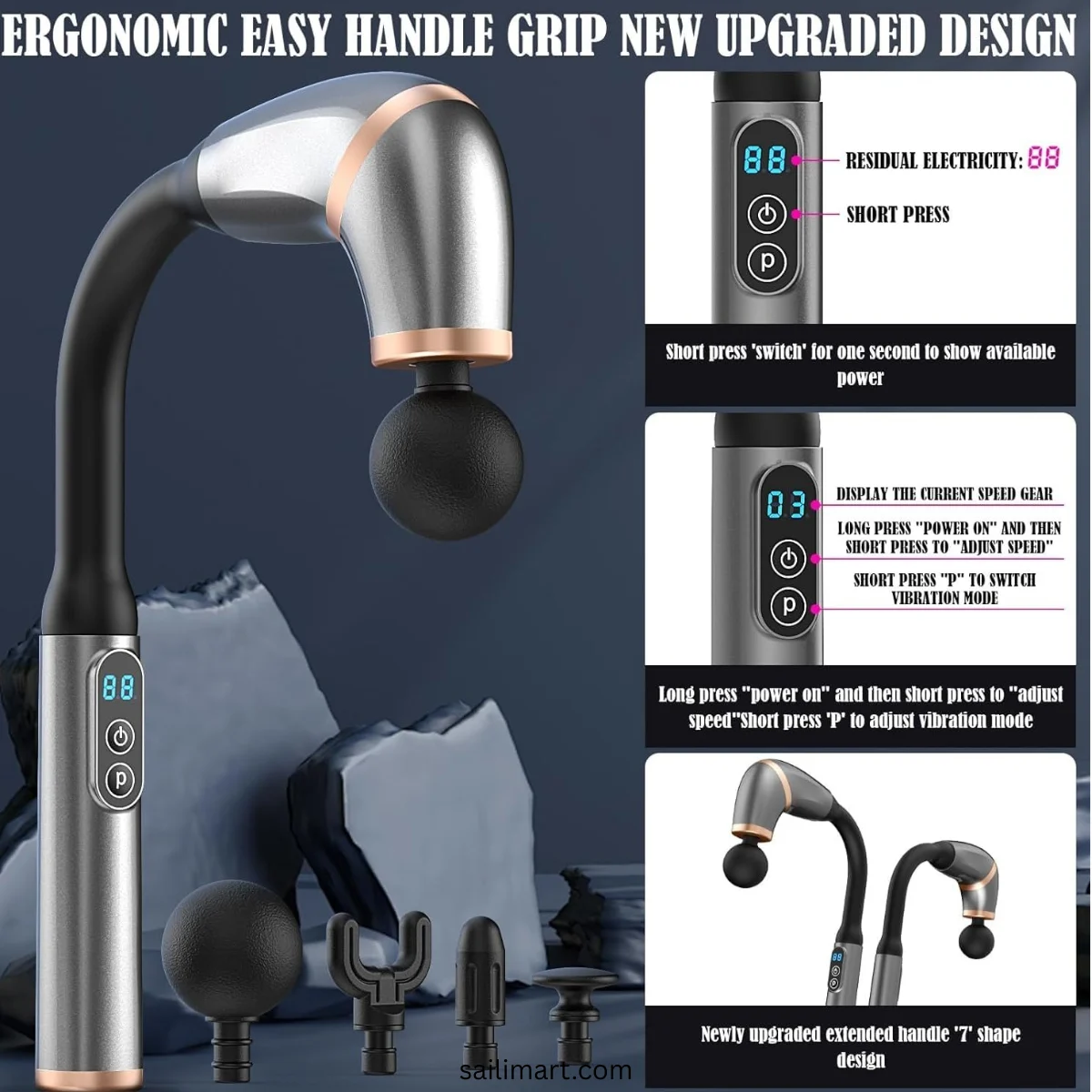 BX-990 Deep Rolling Massager best price in Bangladesh