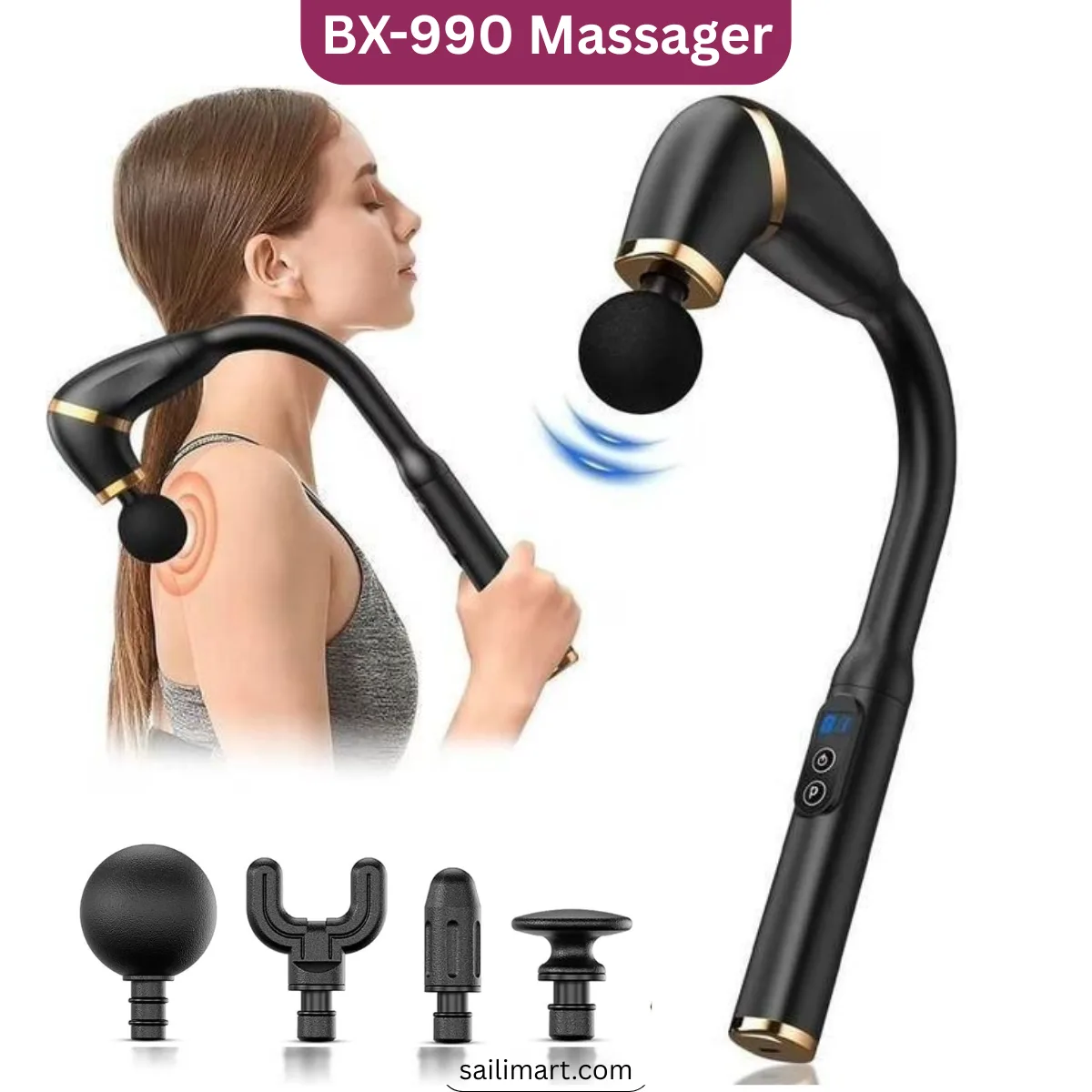 BX-990 Deep Rolling Massager