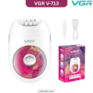 VGR V-706 Cordless Electric Women Epilator