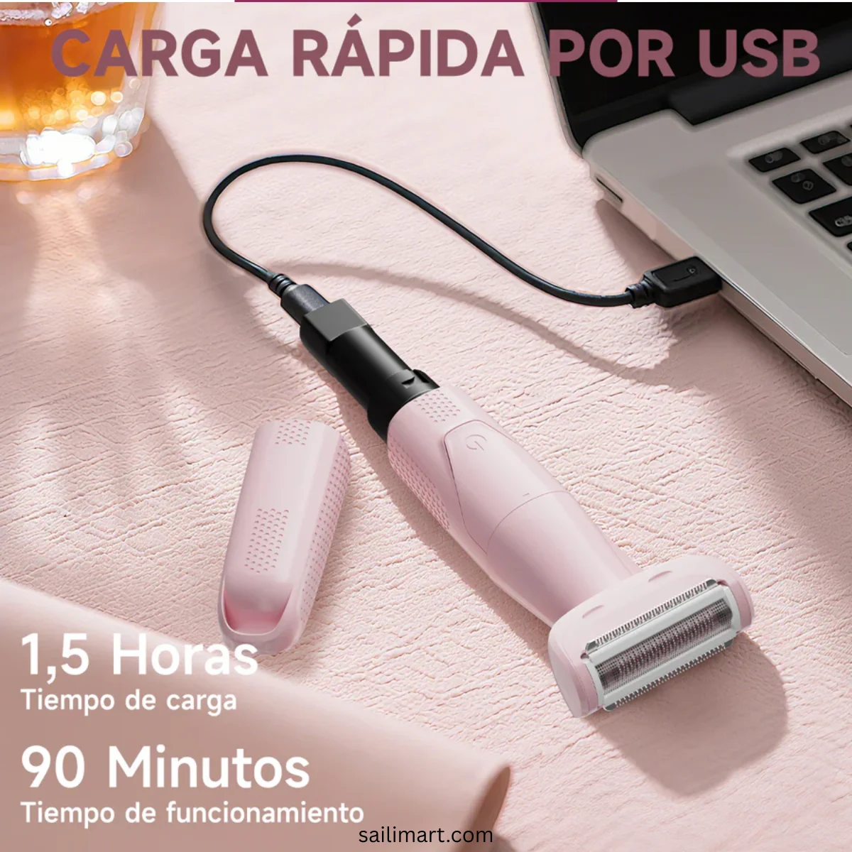 ENCHEN A2 Ladies Shaver with IPX7 Waterproof Design