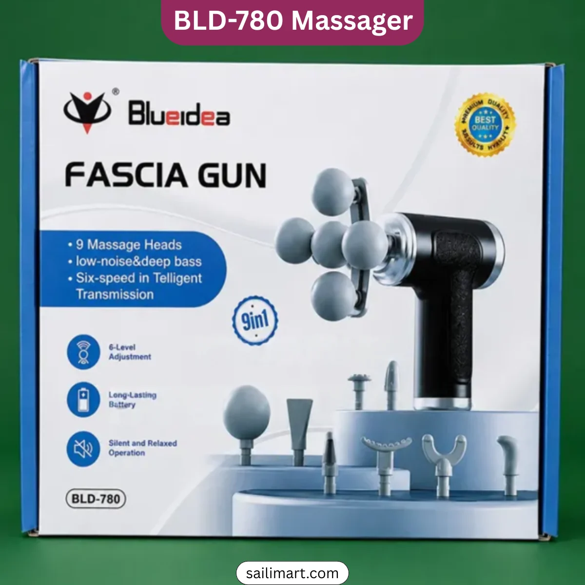 Blueidea BLD-780 Five Headed Fascia Gun