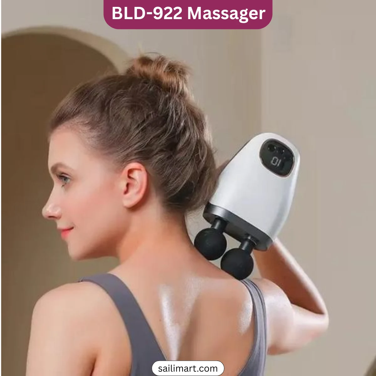 Blueidea BLD-922 Dual-Head Massage Gun