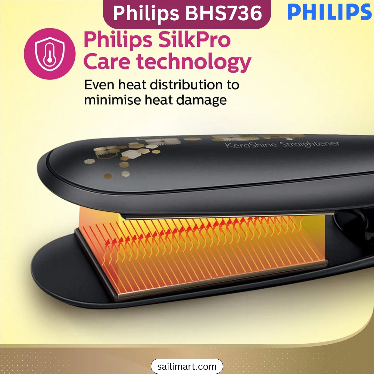 Philips BHS736/00 Hair Straightener Price in Bangladesh