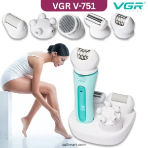 GR V-751 5-in-1 Ladies Care & Epilation Set
