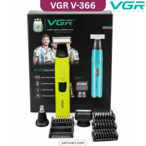 VGR V-633 3-in-1 Grooming Kit IPX6 Waterproof