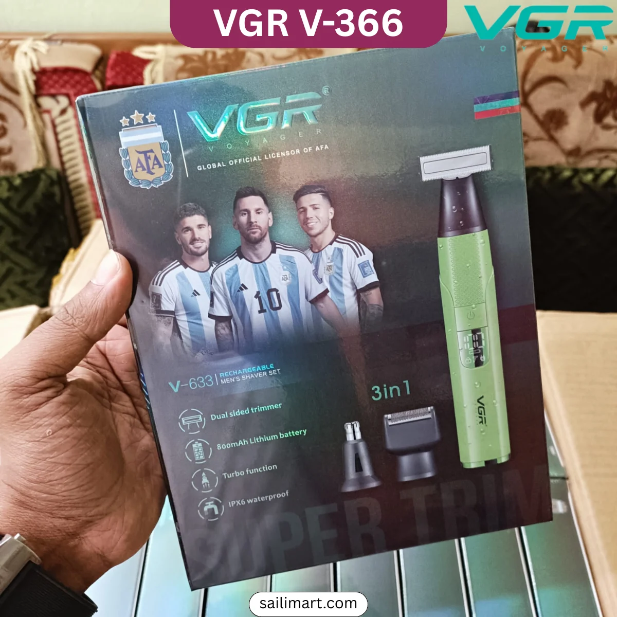 VGR V-633 3-in-1 Grooming kit Best Price in Bangladesh