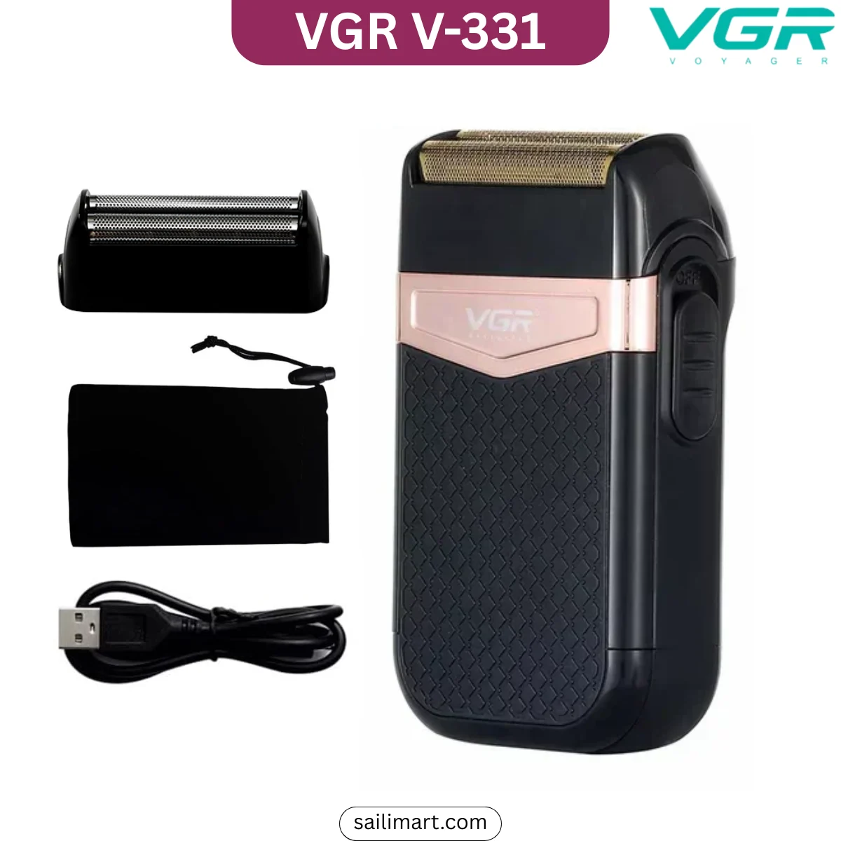 VGR V-331 Foil Shaver Best Price in Bangladesh