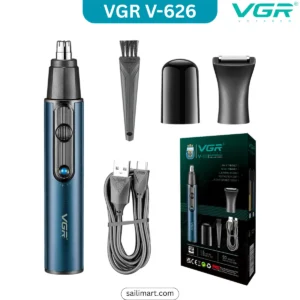 VGR V-626 Professional 2-in-1 Nose & Detail Hair Trimmer