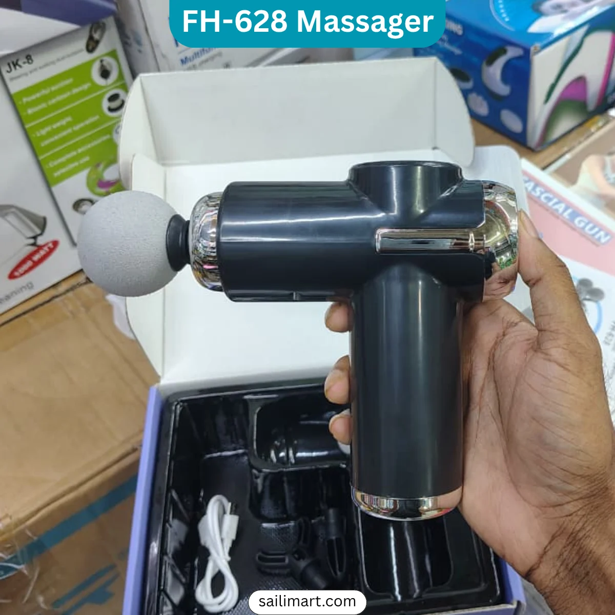 Mini Massage Gun FH-628 Rechargeable Deep Tissue Massager