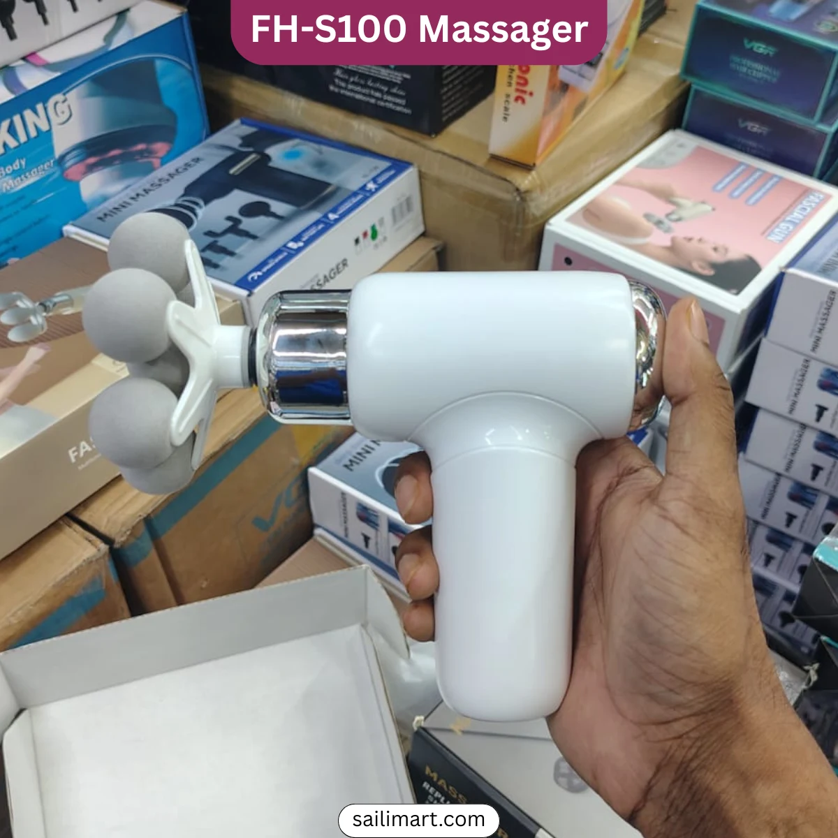 FASCIAL GUN FH-S100 25W Whole Body Massage Gun