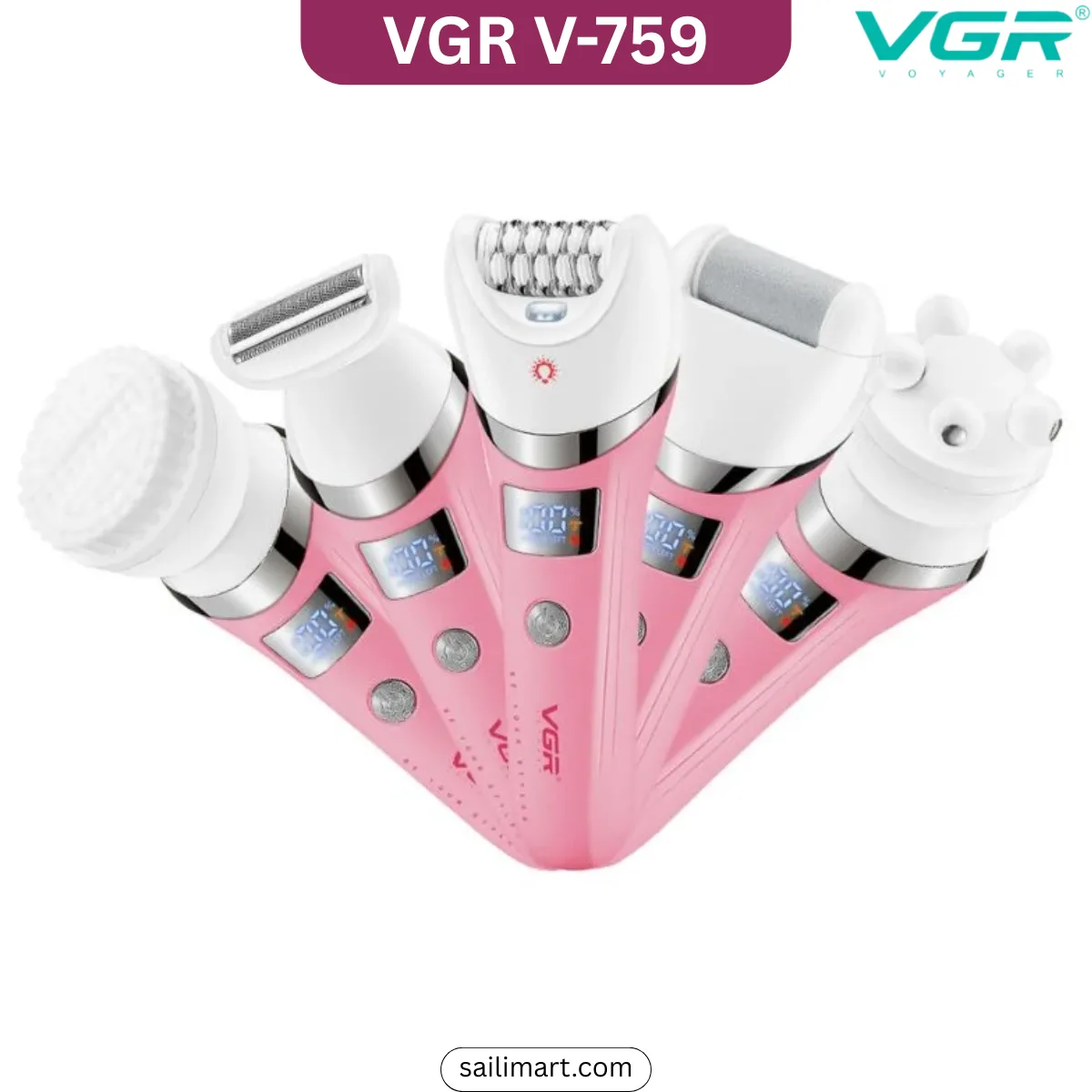 VGR V-759 5-in-1 Grooming Kit for Women