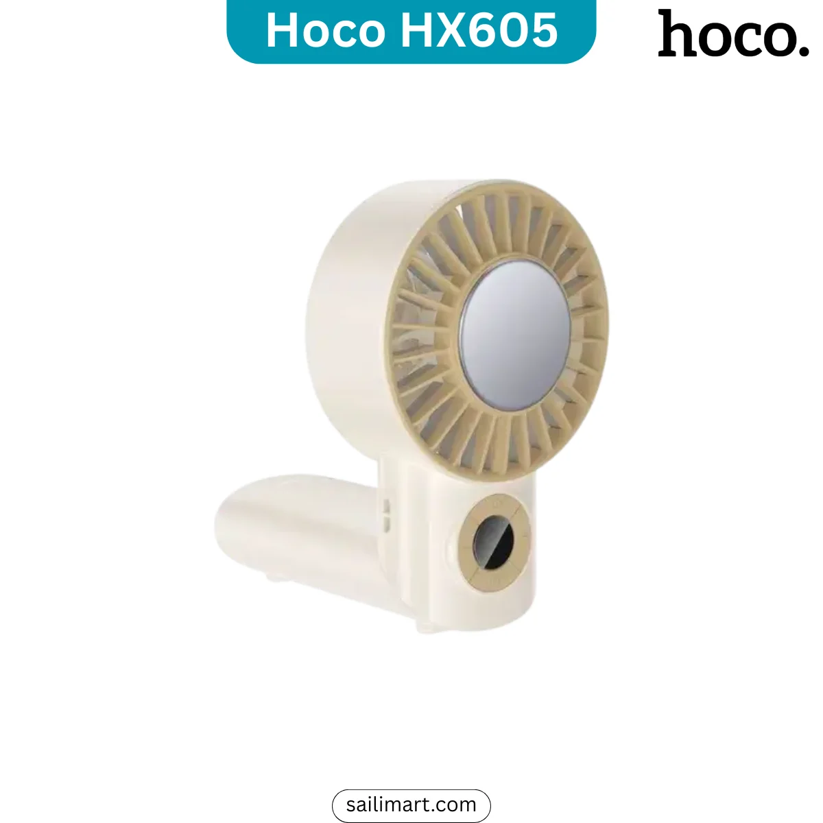 Hoco HX605 Rechargeable Foldable Cooling Fan