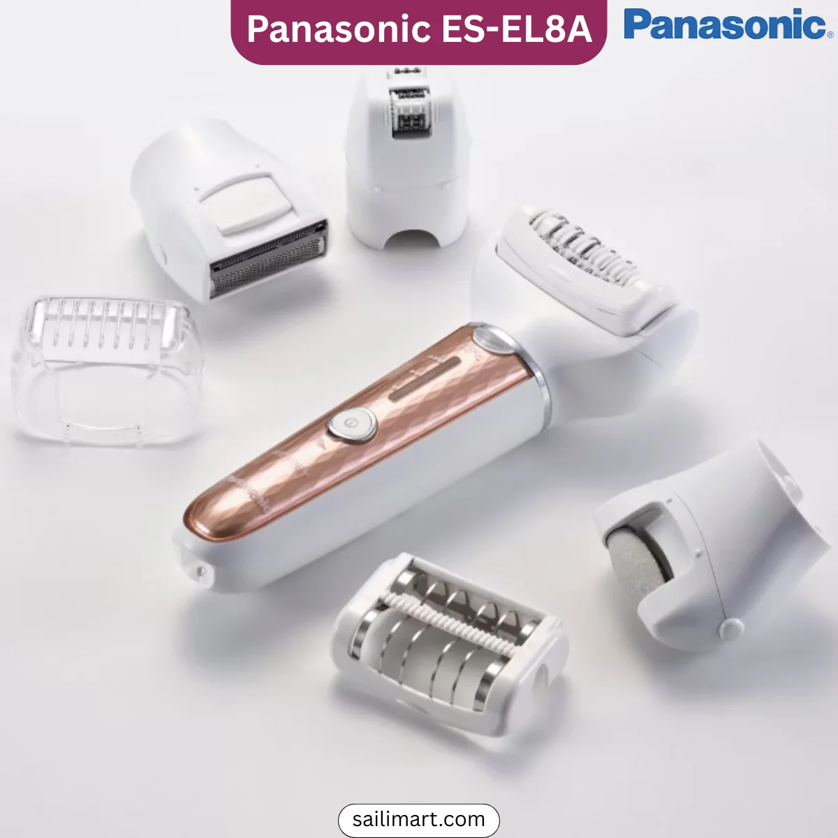 Panasonic ES-EL8A Wet & Dry Epilator Best Price in Bangladesh