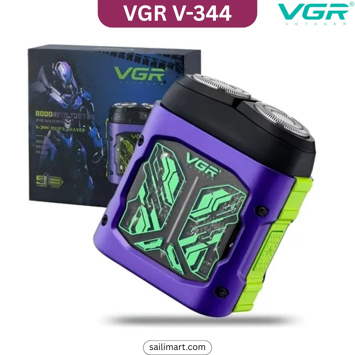 VGR V-344 Mini Electric Rotary Shaver Best Price in Bangladesh