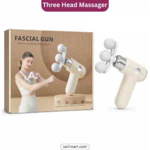 Three Head Massage Gun for Whole Body