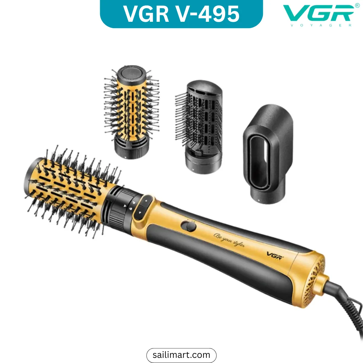 VGR V-495 Professional 4-in-1 Hot Air Styler Best Price in Bangladesh