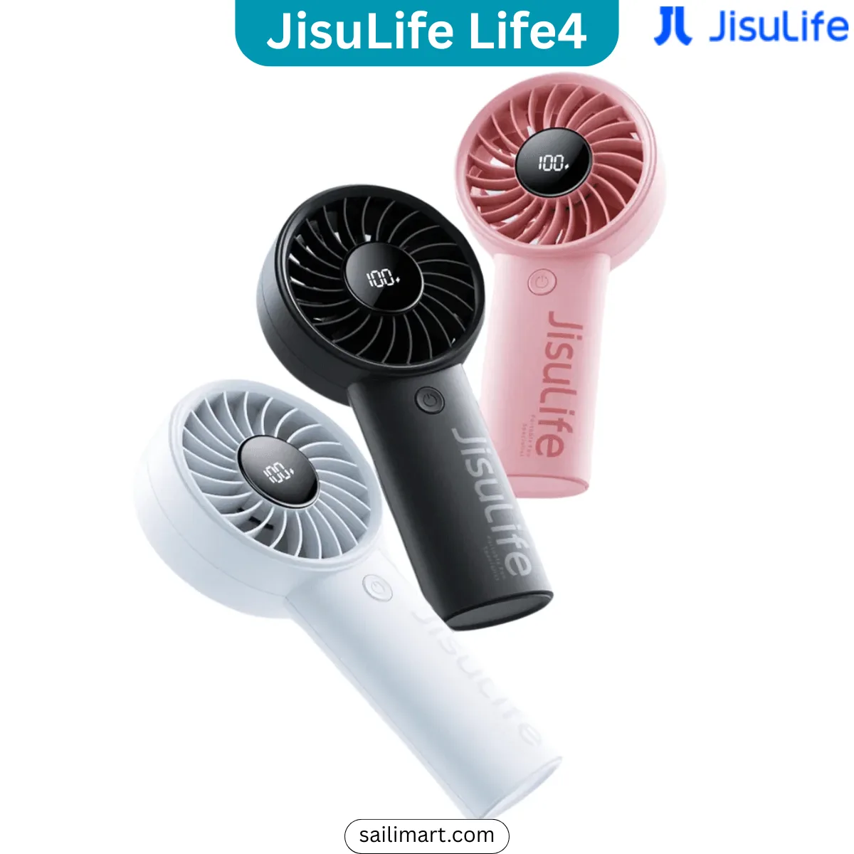 JisuLife Life4 Rechargeable Handheld Fan Best Price in Bangladesh