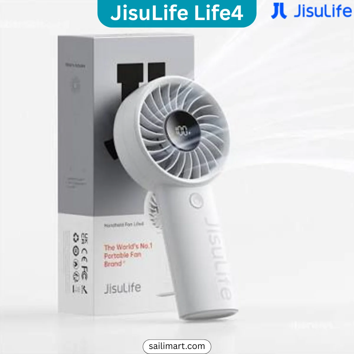 JisuLife Life4 Rechargeable Handheld Fan Best Price in Bangladesh