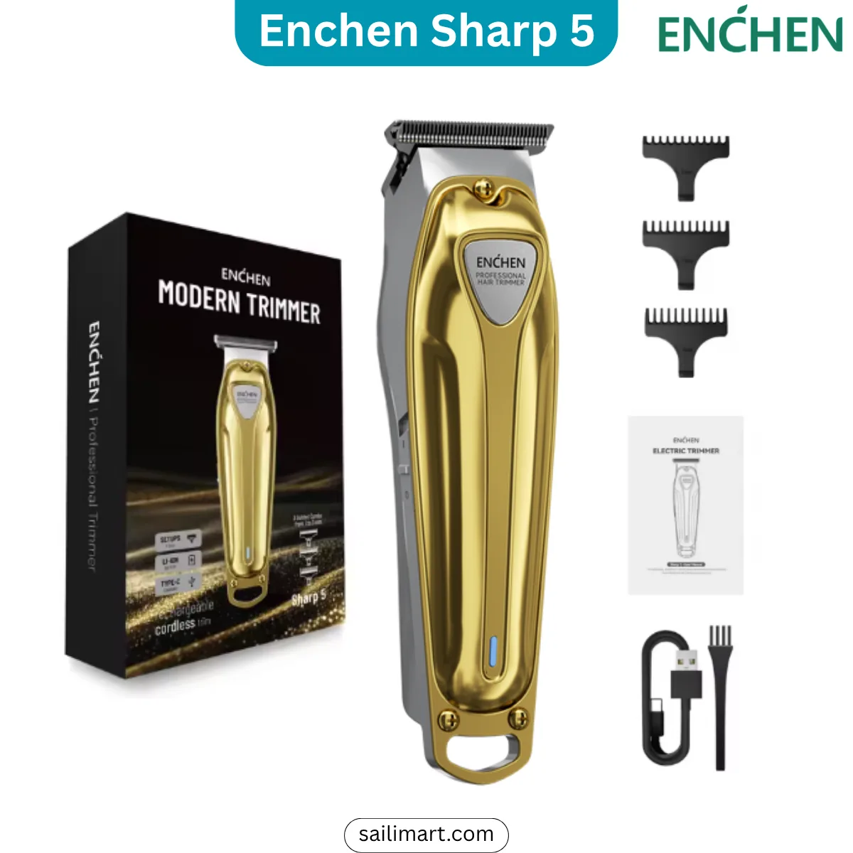 ENCHEN Sharp 5 Modern Hair & Beard Trimmer