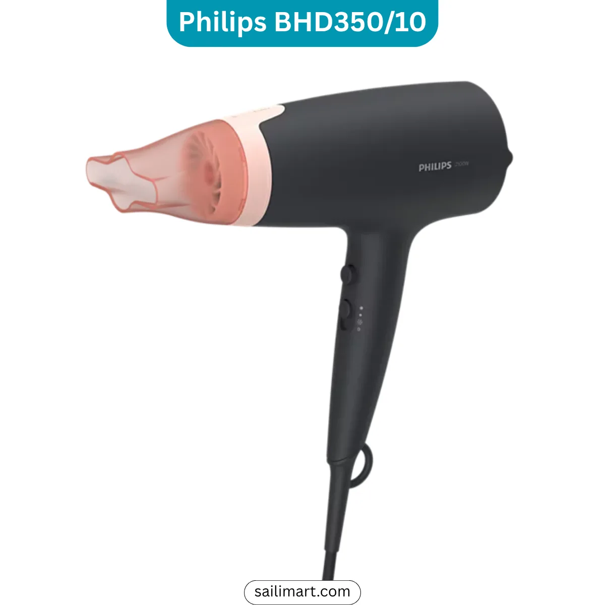 Philips BHD350/10 Hot, Cool and Warm Hair Dryer Best Price in Bangladesh