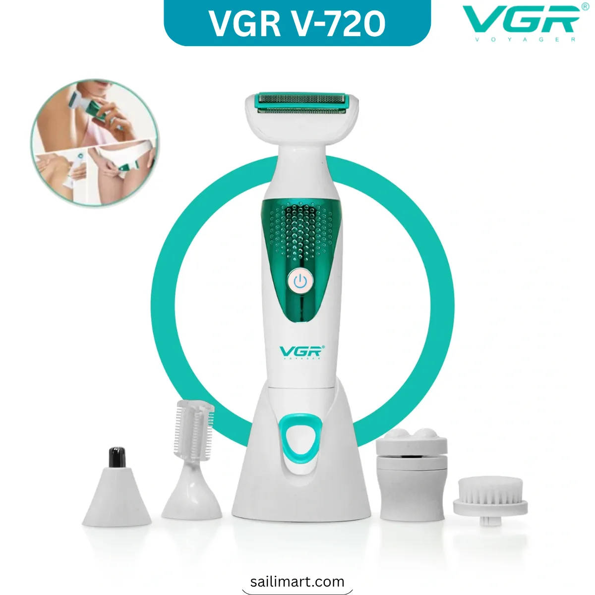VGR V-720 5-in-1 Professional Lady Care & Grooming Kit