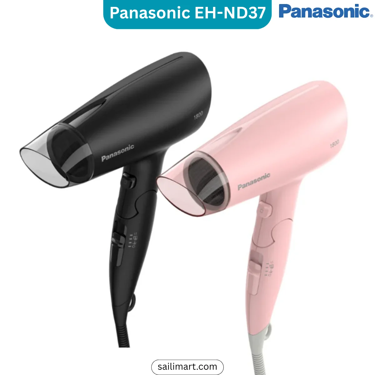 Panasonic EH-ND37-K Hair Dryer 1800W - Image 6
