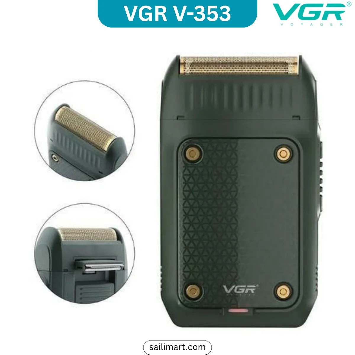 VGR V-353 2-in-1 Foil Shaver & Pop-Up Trimmer