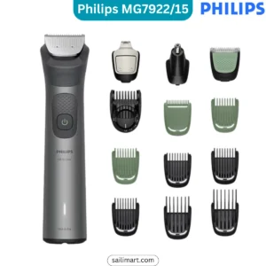Philips MG7922/15 All-in-One Trimmer 7000 Series 13-in-1 grooming kit with multiple trimming attachments and combs